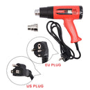 FOSHIO Carbon Fiber Vinyl Wrap EU/US Heat Gun Car Tool Kit  Window Tint Hot Air Gun Wrapping Squeegee Scraper Auto Accessories