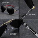2021 High Quality Anti Glare Polarized Aluminum Sunglasses Hot Men's Brand New Sun Glasses Big Size Oculos Women Gafas De Sol