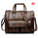 Maletín de cuero negro para hombre, bolso de negocios, bolsos de mensajero, bolso de hombro Vintage para hombre, bolsos de viaje grandes para ordenador portátil, oferta XA177ZC