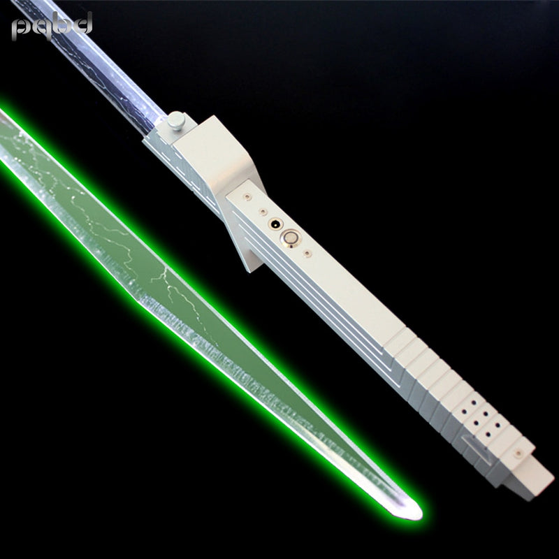 pqbd Lightsaber FOC Darksaber Tarre Vizsla Luminous Sword Mandalorian Blade Custom Laser Saber Flashlight FX Force Cosplay Gifts