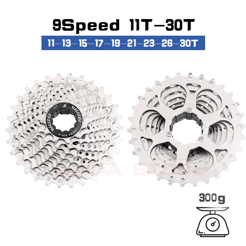 SUNSHINE Road Bike Freewheel 11-25T/28T/32T/34T/36T Bicycle Flywheel 8/9/10/11/12S Speed Cassette Sprocket for Shimano HG K7