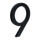 15 cm Big Black House Number Floating Sign Modern Door Numbers Building Signage Outdoor Huisnummer Numeros Casa Address BO
