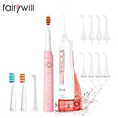 Irrigador Oral portátil Fairywill, USB, 300ml, recargable, irrigador Dental, limpiador de dientes, 3 modos para adultos