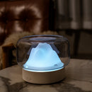 BPA Free Aroma Diffuser 400ML Moutain View Essential Oil Aromatherapy Difusor With Warm and Color LED Lamp Humidificador