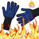 2 uds guantes ignífugos barbacoa Kevlar 500 grados barbacoa ignífugo guantes de horno ignífugos para aislamiento térmico horno microondas