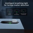 Cargador inalámbrico Baseus 24W Qi para Airpods para iPhone 11 con Cable USB 12V CN/EU/UK cargador de carga rápida cargador de teléfono Pad