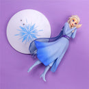 Disney Frozen Elsa princess 21cm PVC Figure Action Collectible Model Decorations Doll Toys For Children New Year gift