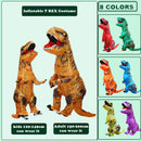 Hot T-Rex Dinosaur Inflatable Costume Purim Halloween Party Cosplay Fancy Suits Mascot Cartoon Anime Dress for Adult Kids