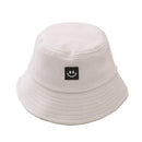 2020 New Smile Face Labeled Children Bucket Hats All Matched Simple Style Caps Kids Bob Hat Summer Fashion Sun Hat