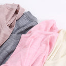 100% Merino Wool Women thermal underwear set thickness 260gsm Women long johns more warm in the winter