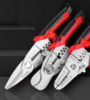 Wire Stripping Pliers Multifunctional Electrician Special Tools Pulling Wire Cutting Pliers Small Copper Pipe Crimping Pliers
