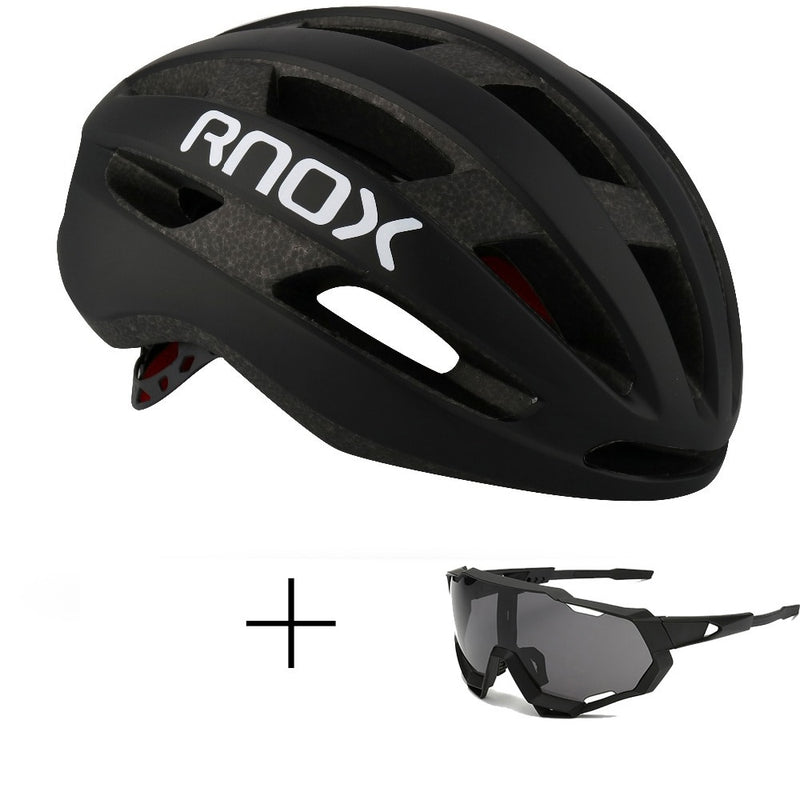 Rnox Aero bicicleta de seguridad ultraligero Casco de bicicleta de carretera rojo MTB Ciclismo Ciudad Casco al aire libre montaña deportes gorra Casco Ciclismo