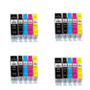 580XXL 581XXL Ink Cartridge Replacement for Canon PGI-580XXL CLI-581XXL PGI 580 XXL CLI 581 XXL 5-PACK PGBK/BK/C/M/Y