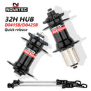 Novatec Hub D041SB D042SB Mountain Bike Disc Card Brake 28/32/36 Holes MTB Road Bicycle Bearing 36H Hubs 8/9/10/11/12 Speed