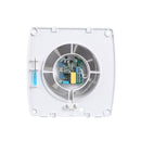 230V 100mm Bathroom Shower Extractor Ventilation Fan with Humidity Sensor Timer