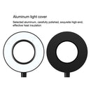 Zerouno Led book Lamp clip Reading Light USB Power black Flexible hose table Desk Headboard home study dimmable bright 5V ring