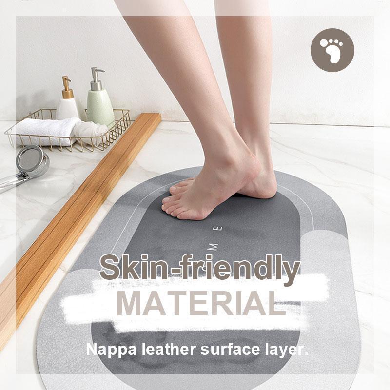 Super Absorbent Floor Mat Bath Quick Drying Bathroom Carpet Modern Simple Non-slip Floor Mats Home Oil-proof Kitchen Mat