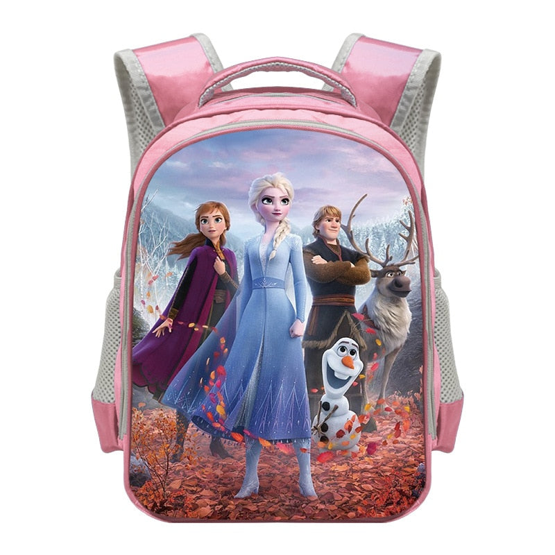 Top Quality 2020 New Frozen Elsa Girl Schoolbag Disney Princess Children School Bags For Girls Baby School Backpacks