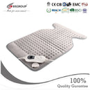 Soft Microplush Neck and Shoulder Wrap Heating Pad Electric Auto Shut Off Body Warmer Back Pain Relief 63*42CM 220V 100W EU Plug