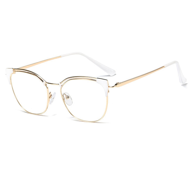 Belmon Cat Eye Spectacle Frame Women Eyeglasses Computer Prescription Optical For Female Eyewear Clear Lens Glasses Frame 95537