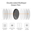K&F CONCEPT ND2-ND400 Fader Variable ND Filter 37-82mm Adjustable Neutral Density DSLR Camera Lens Filter with Cleaning Cloth