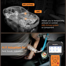 FOXWELL NT650 Elite OBD2 escáner automotriz ABS A/F SAS BRT DPF 26 reinicio profesional OBD Auto herramienta de diagnóstico de coche OBD2 escáner