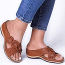 Women Sandals New Casual Summer Shoes Woman Peep Toe Slippers Soft Bottom Wedges Shoes For Women Heels Sandalias Mujer Plus Size