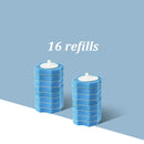 Toilet Cleaning Brush Set Replaceable Brush Head Bathroom Toilet Bowl Cleaner Tool Deep Cleaning Wand  Long Handle Soft Tool