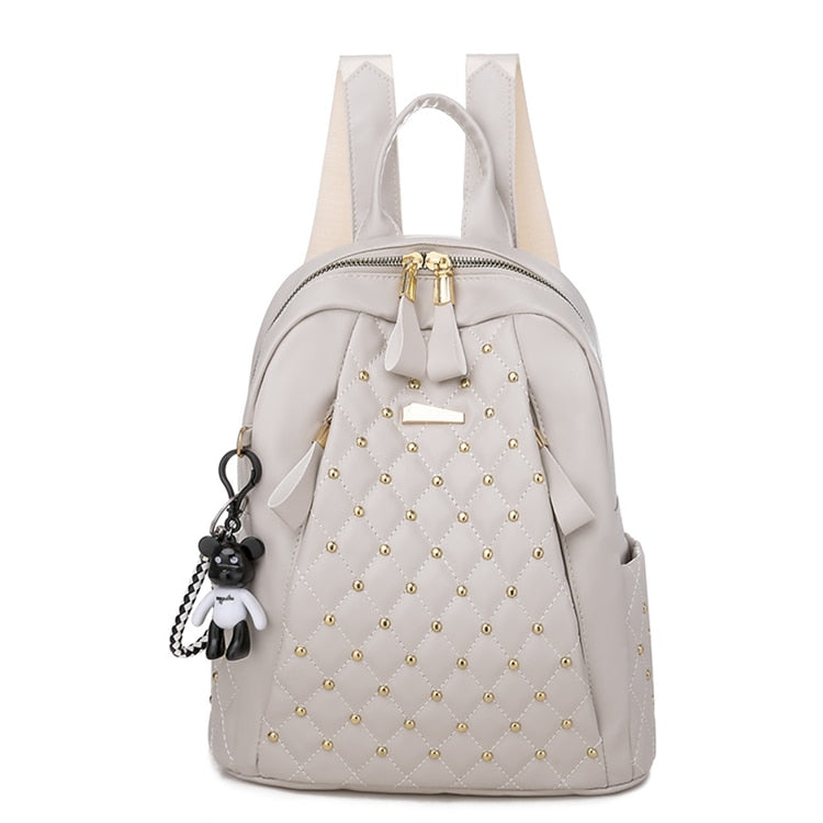 Mochila Vintage para mujer, mochila de cuero de alta calidad, mochila de viaje para mujer, bolsos de hombro, mochilas escolares, mochila femenina