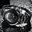 Relogio Masculino LIGE Skull Mens Watches Simple Stainless Steel Sports Watch Men&