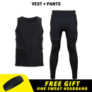 Motorrad-Rüstung Unterwäsche Schutz Motorradjacke Herren Basisschicht Hose Motocross Motorrad Moto Body Schutzausrüstung Anzug