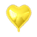 50pcs 18inch Star Heart Aluminum Balloons Inflatable Helium Balloon Birthday Party Decorations Kids Wedding Engagement  Globos