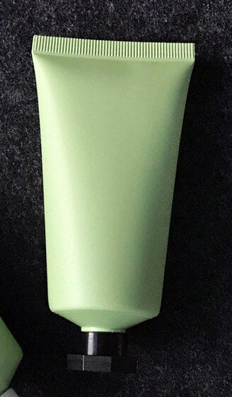 50 ml Frost Plastic Soft Bottle Matte Green 50 g Kosmetikcreme Gesichtsreiniger Behälter Zahnpasta Lotion Tube Kostenloser Versand