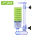 NICREW Aquarium Sponge Filter Ultra Quiet Fish Tank Biochemical Aquarium Filter Air Pump Water Fall Double Foam Sponge Filters