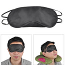 100 Pcs/Lot Gift Travel Sleeping Eye Mask Cover Black Shade Blindfold Eye Patch Night Eyeshade Eye Relax Massager Beauty Tools