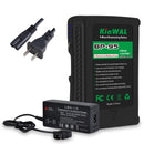 BP-95 BP-150 V-Battery V-Lock Mount Battery with BP95 BP150 Battery Charger for Sony Camcorder Camera Transmission BP Battery