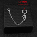 Stainless Steel Earrings Anti-Lost Ear Clip Wireless Bluetooth Earphone Holders Accessories Women Men Earrings for Airpods