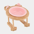 Ceramic Cat Bowl Dog Bowl Single And Double Pet Bowl Cat Dog Feeder Water Bowl With Stand Feeding Dish Food Bowl Pets Supplies