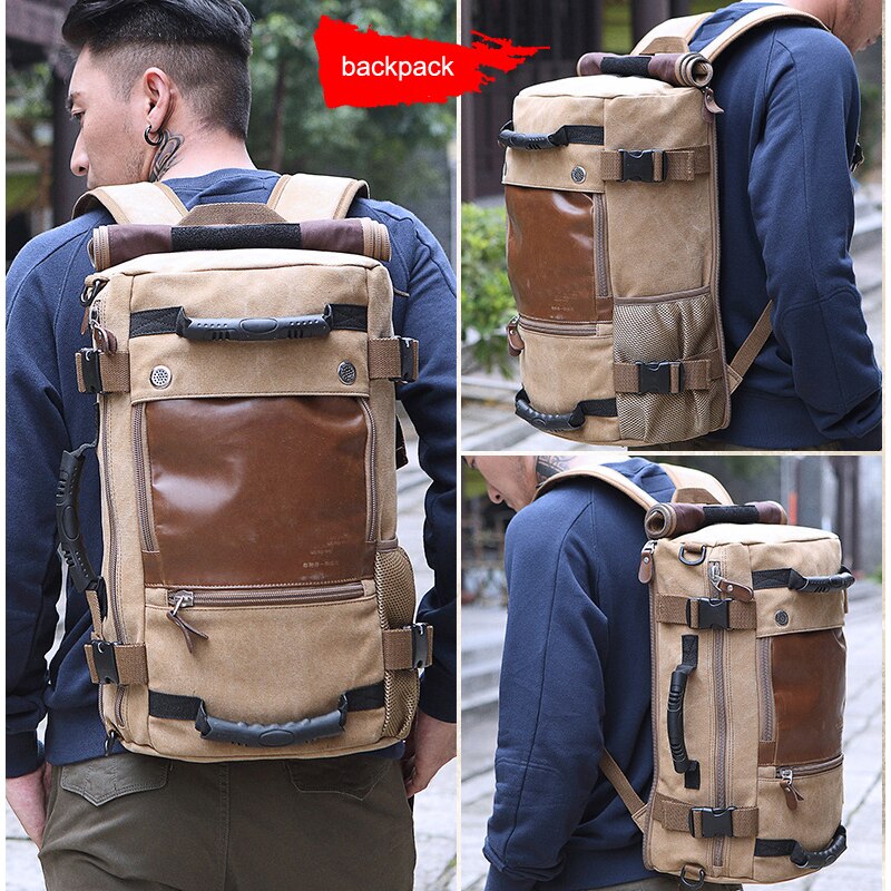 Brand Stylish Travel Large Capacity 14&quot; Laptop Backpack Male Luggage Shoulder Computer Backpacking Men Functional Versatile Bags