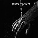 Guantes de ciclismo ajustables ROCKBROS, guantes de bicicleta de montaña cálidos con pantalla táctil reflectante, guantes impermeables para exteriores para motocicleta y bicicleta