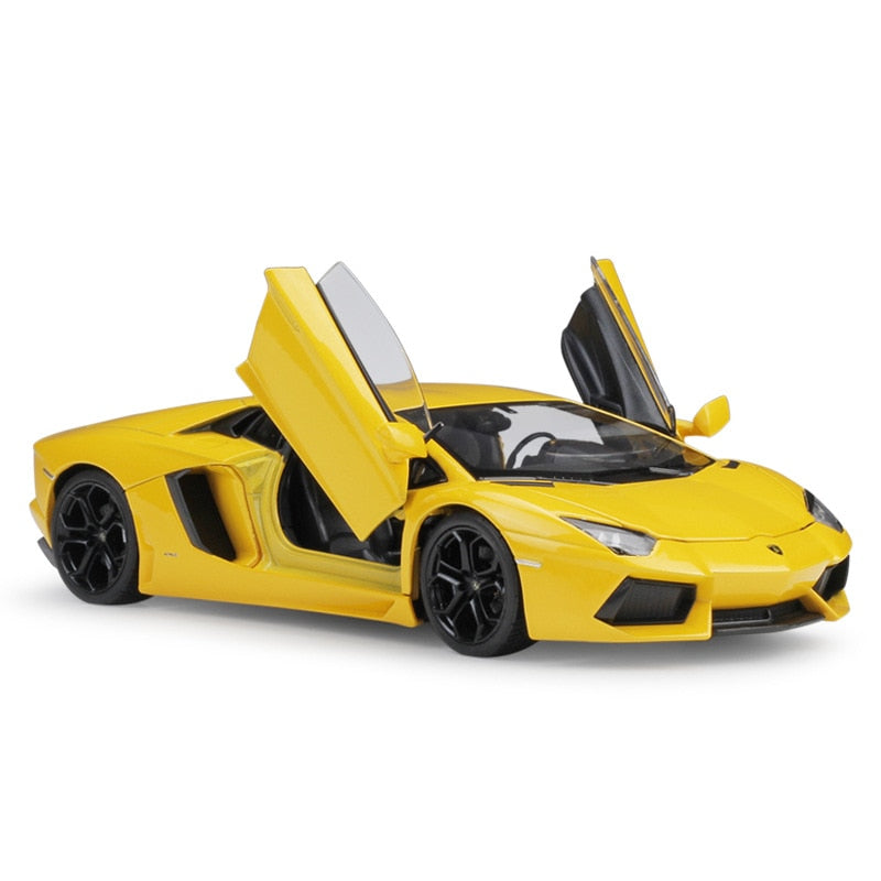 WELLY 1:24 Lamborghini Aventador LP700-4 Auto Legierung Sportwagen Modell Diecast Heckautoräder Spielzeug für Kinder