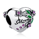 BELAWANG DIY Silver Beads Fit Original Charm Bracelet 925 Sterling Silver Charm Enamel Lotus Flower Bead Fashion Jewelry