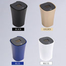 Portable Car Ashtray With Blue LED Light Automatic Solar Energy Auto Cigarette Smoke Cup Ash Tray For Car  Car Accessories