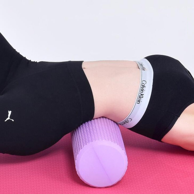 Rodillo de espuma para Yoga EVA, rodillo de masaje muscular de alta densidad, ejercicios de Pilates, columna de masaje para gimnasio, equipo de herramientas, ladrillo de 45/60cm