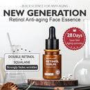 VIBRANT GLAMOUR Retinol Face Serum Hidratante Blanqueador Reafirmante Fade Líneas finas Antiarrugas Anti-envejecimiento Esencia de cuidado profundo 30ML