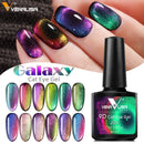 Nail Art Design Manicure Venalisa 7.5Ml Soak Off Enamel 9D Cat Eyes Magnetic Gel Polish UV Gel Nail Polish Lacquer Varnish