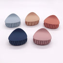 New 2017 Fashion High Quality Girls Hair Claw Solid Scrub Acrylic Hair Clip Cat Ear Round Headwear Women Cute Hair Accessories