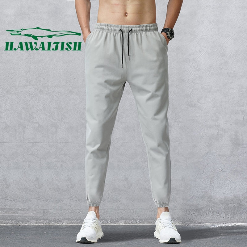 Pantalones deportivos para hombre 2021, pantalones de verano para hombre, pantalones con lazo para los pies, pantalones holgados para jóvenes, pantalones de chándal de marca, ropa para hombre, pantalones para hombre