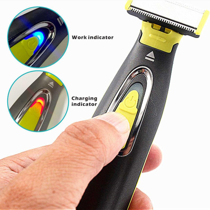 Afeitadora eléctrica recargable lavable MLG, maquinilla de afeitar para barba, recortadora de cuerpo, máquina de afeitar para hombres, limpieza de cuidado facial del cabello