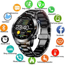 LIGE Smart Watch Men Touch Screen Watch Heart Rate Blood Pressure Monitoring Information Reminder Bluetooth Call Man Smartwatch